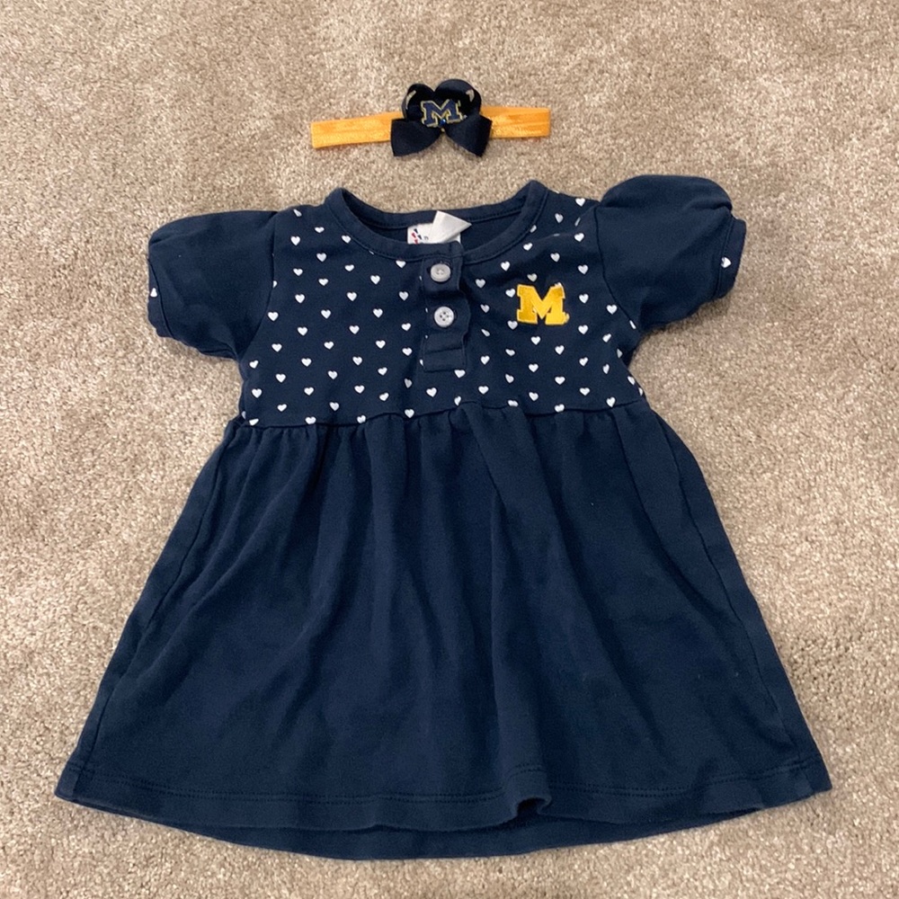 University of Michigan 12 month dress